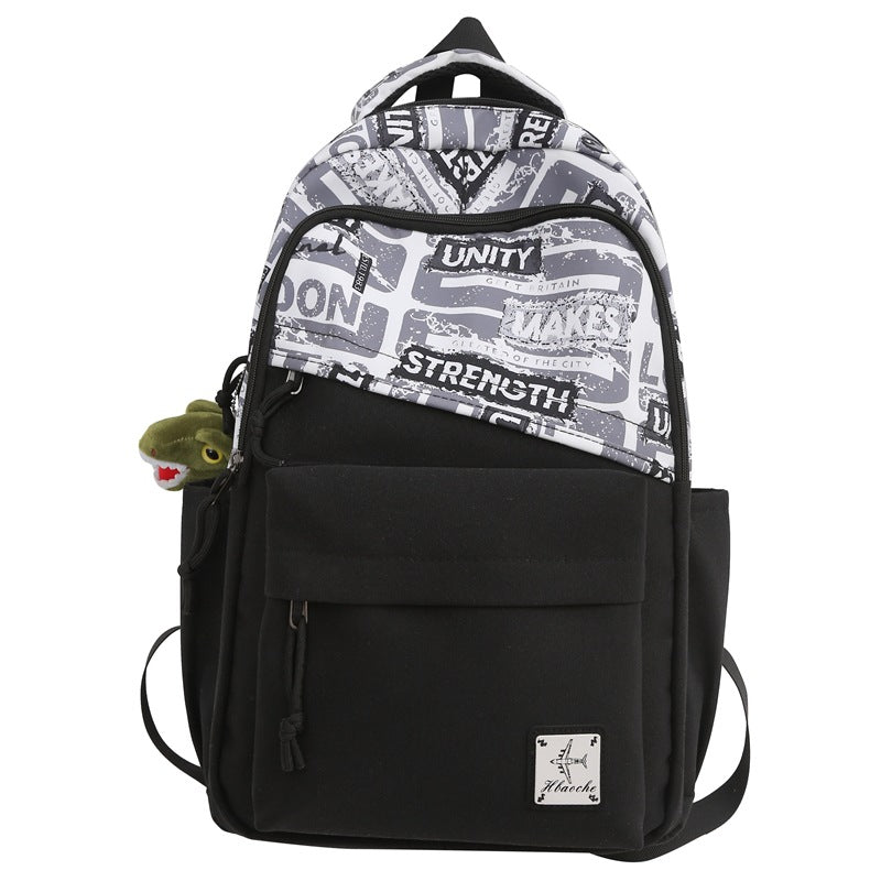 Trendy Grafikdruck Rucksack Karnz