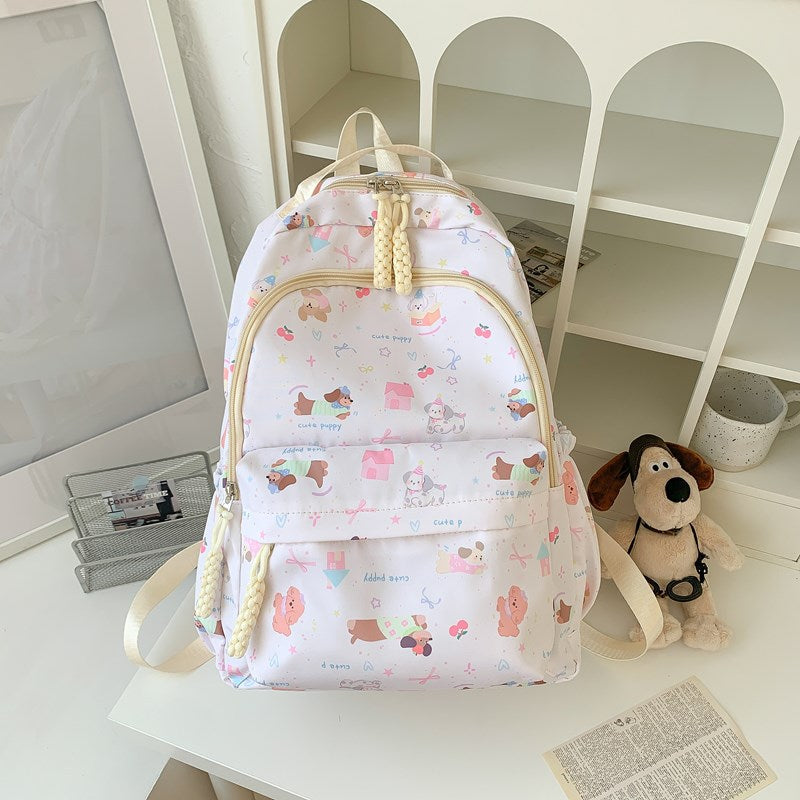 Niedlicher Charakterdruck-Rucksack