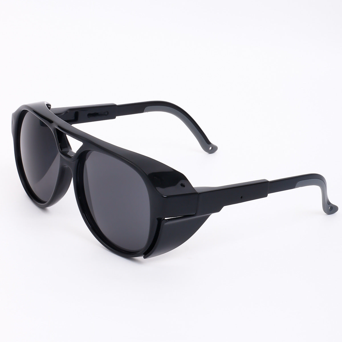 Damen oversized Sonnenbrille im geometrischen Design mit robustem Rahmen und polarisierten Gläsern Karnz