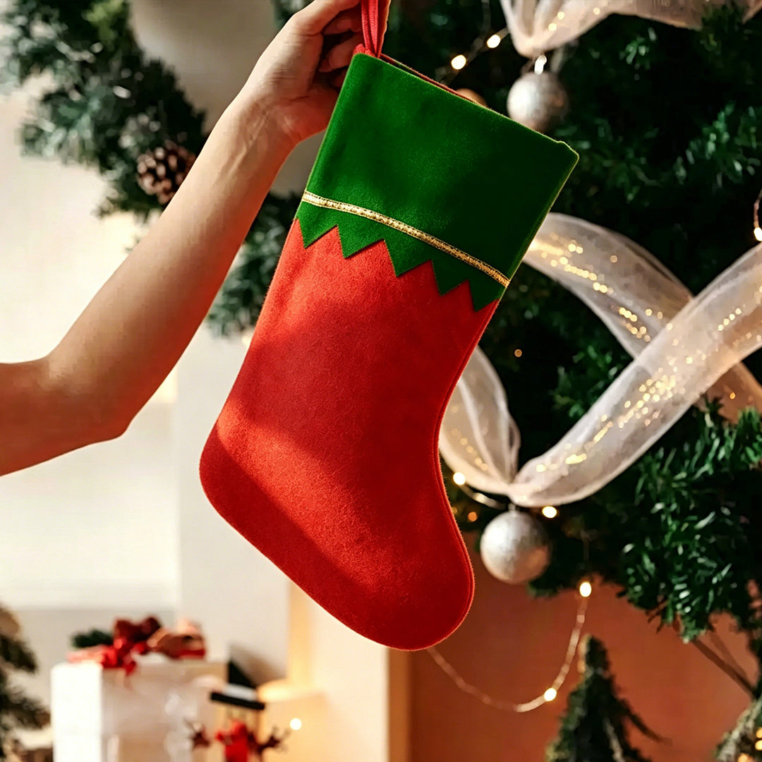 Festlicher Weihnachtsstrumpf Karnz