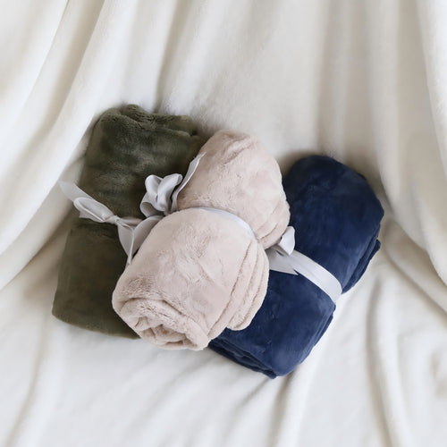 Gemütliche weiche Fleece-Decke