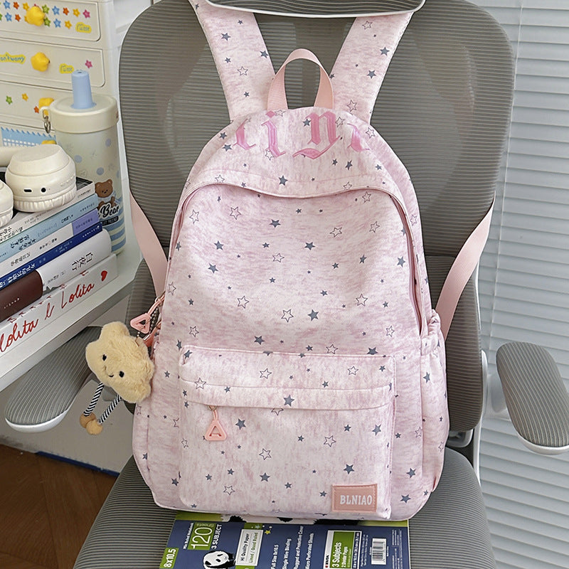 Stylische leichte Rucksack mit Sternmuster Karnz
