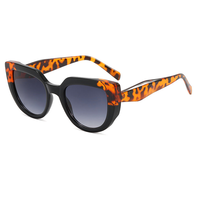 Damen modische Oversized-Sonnenbrille mit einzigartigem Design Karnz
