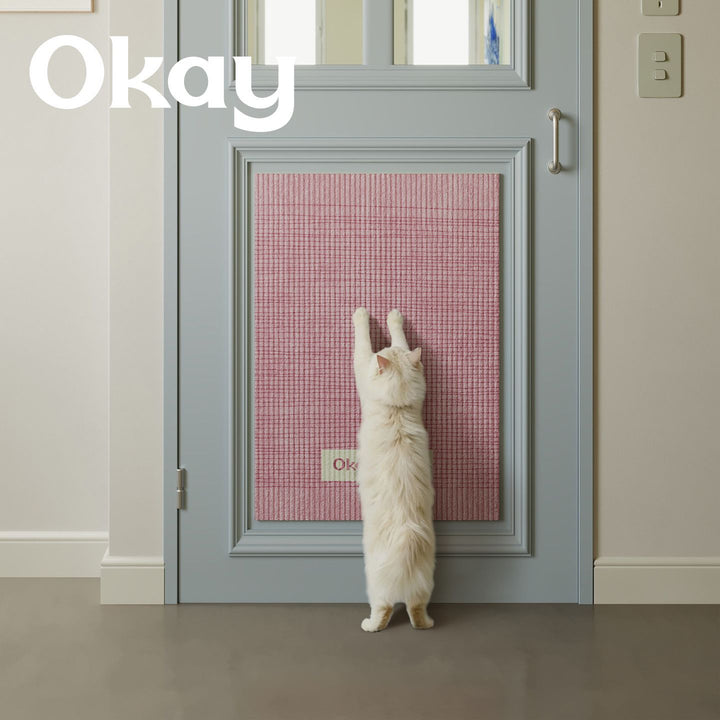 Wall-Mounted Sisal Cat Scratching Panel