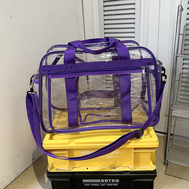 Klare PVC Stadion Tasche Karnz