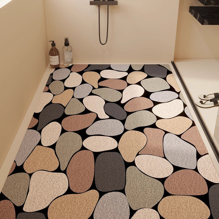 Terrazzo Stil Badezimmermatte Karnz