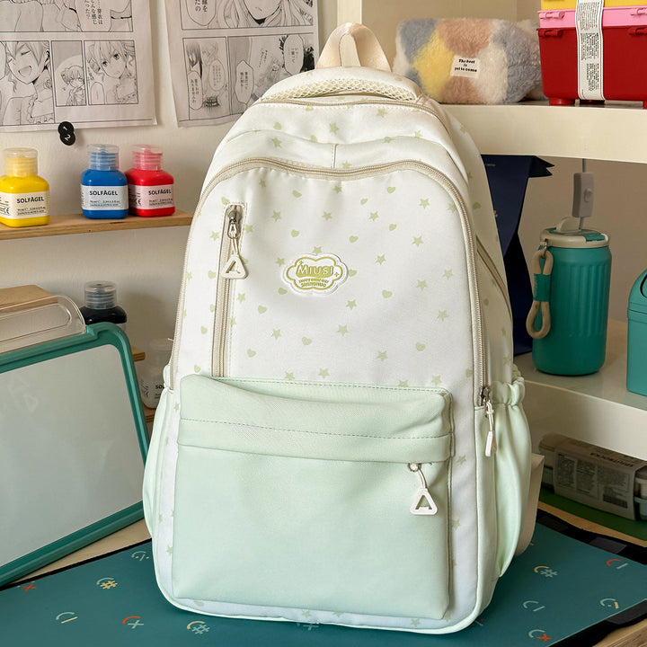 Sternenprint lässiger Rucksack Karnz