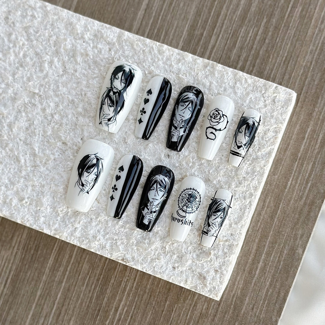 Themen Press-On Nagelkunst Set