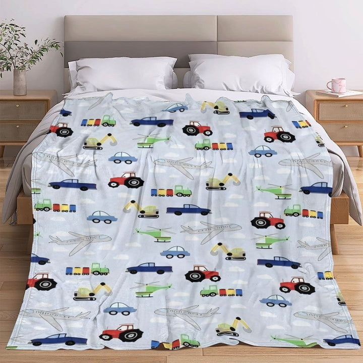 Cartoon-Themen Fleece-Decke