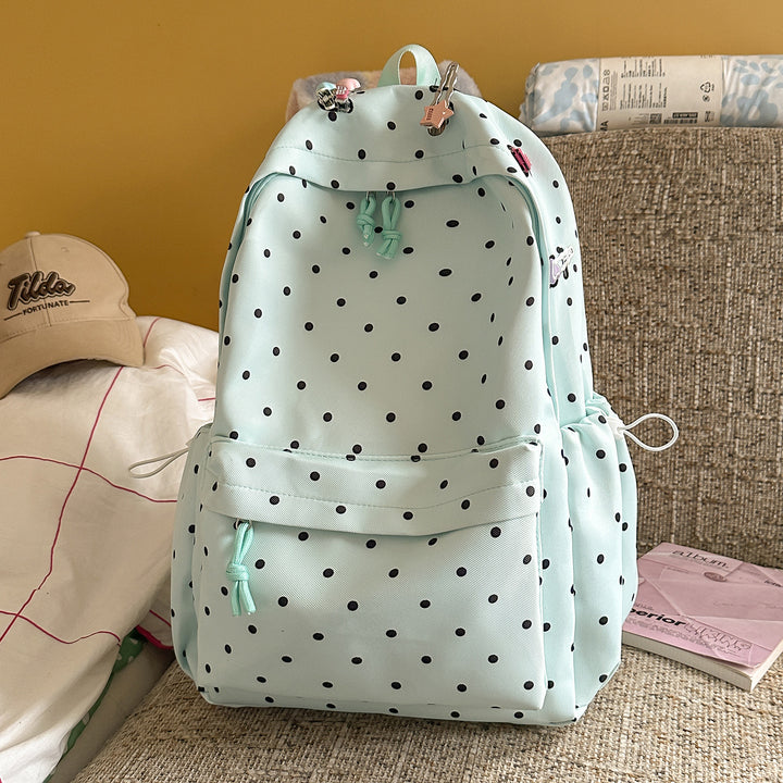 Polka Dot Leichter Rucksack Karnz