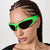 Damen Sportliche UV-Schutz-Sonnenbrille mit aerodynamischem Design Karnz