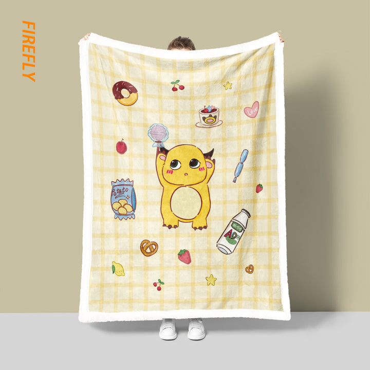 Weiches Cartoon-Themen-Fleece-Decke