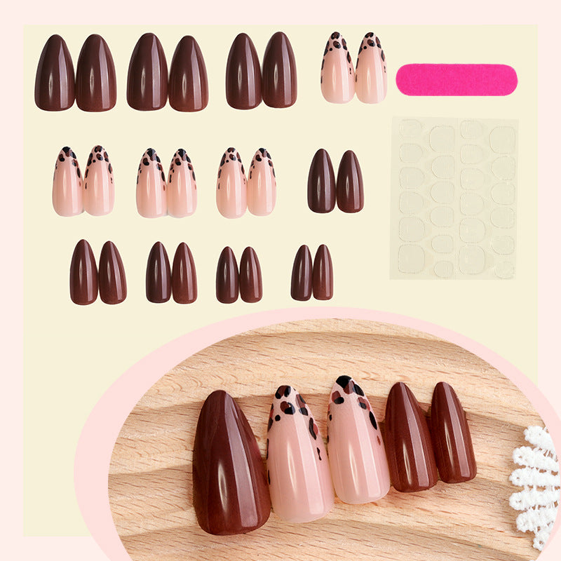 Premium Glänzende Press-On Nagelspitzen Set Karnz