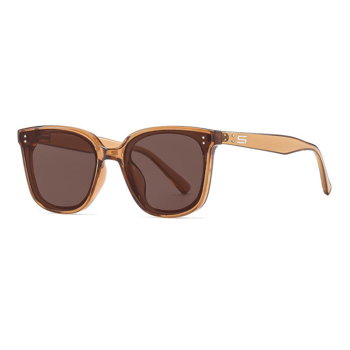 Damen rechteckige Sonnenbrille mit UV-Schutz Karnz