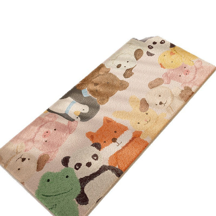Verspielt tierisches Runner-Matte Karnz