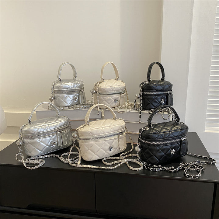 Gepolsterte Mini-Crossbody-Handtasche Karnz