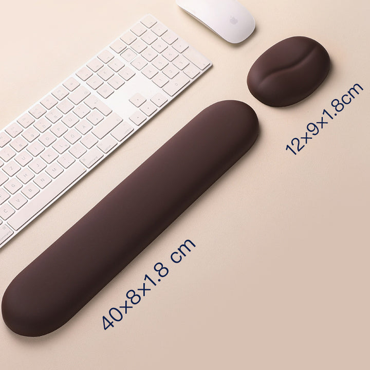 Ergonomische Tastatur Handballenauflage mit Mauspad