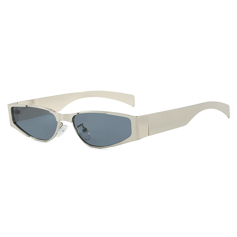 Damen elegante schmal geschnittene Sonnenbrille mit UV-Schutz Karnz