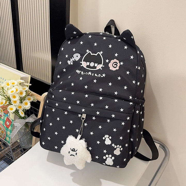 Verspielter Katzen-Themen-Rucksack
