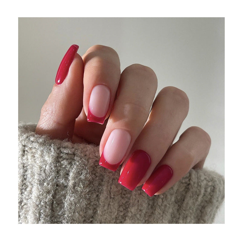 Elegante Ombre Druck-Nägel