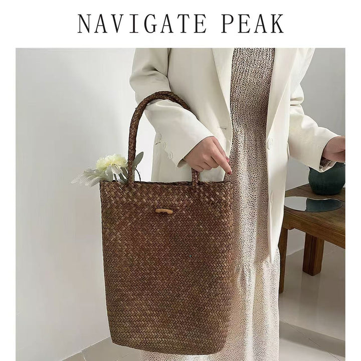 Damen Handgefertigte Alltagsmarkt Tasche Karnz