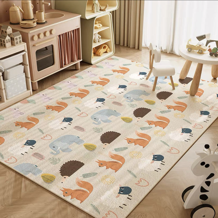 Kinderspielteppich mit Katzenmotiv Karnz