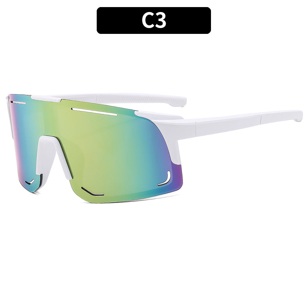 Futuristische Sport Schild Sonnenbrille