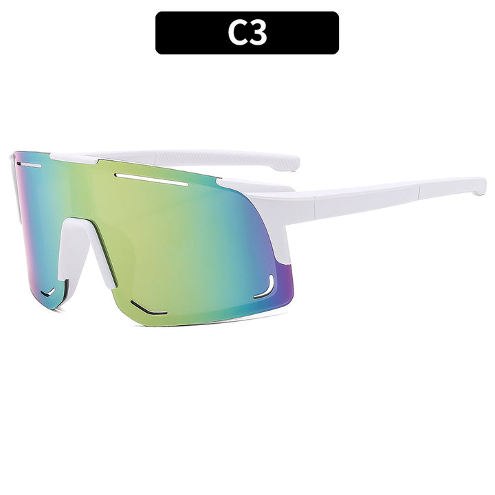 Futuristische Sport Schild Sonnenbrille