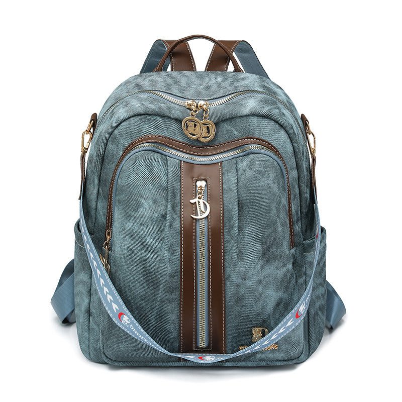 Vintage Leder Rucksack Karnz