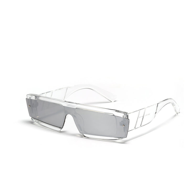 Damen oversized rechteckige Sonnenbrille mit modischem Schildpatt-Design Karnz