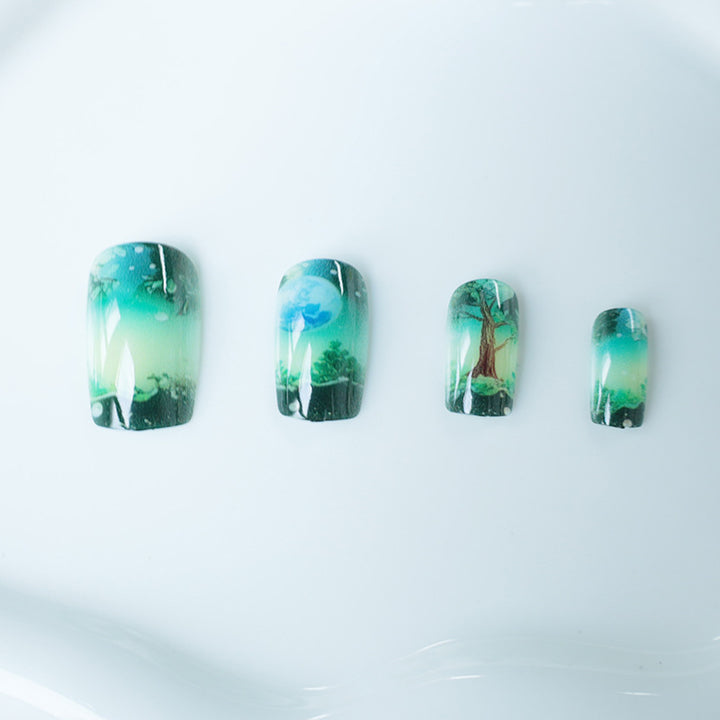 Natur-inspirierten Nagelkunst Karnz