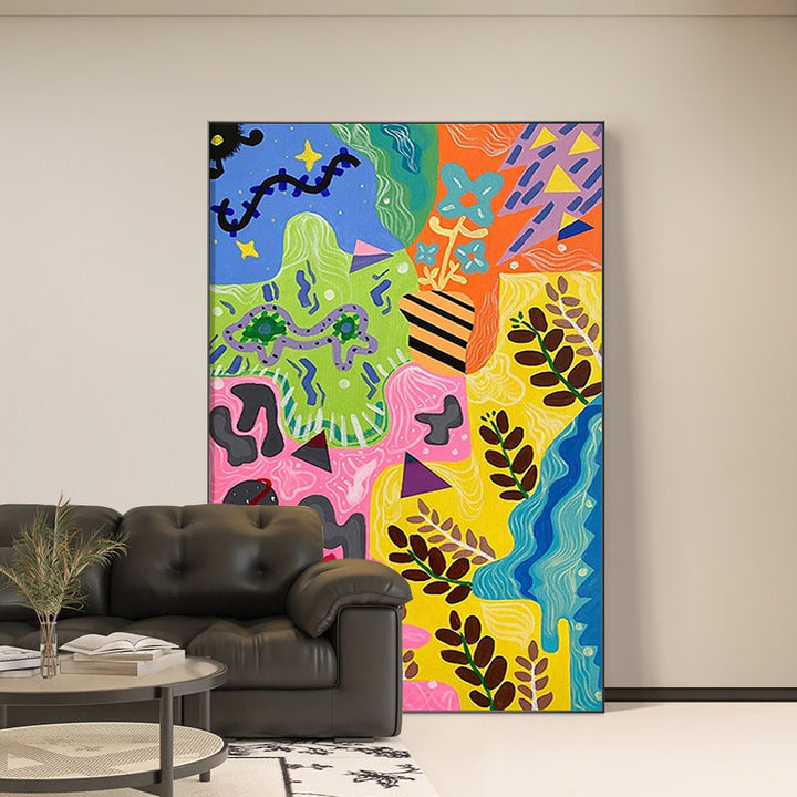 Dekorative Kunst für moderne Wohninneres