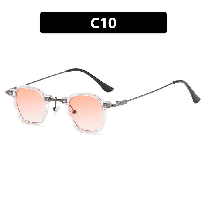 Damen modische Sonnenbrille im eleganten Design mit sechseckigem Rahmen Karnz