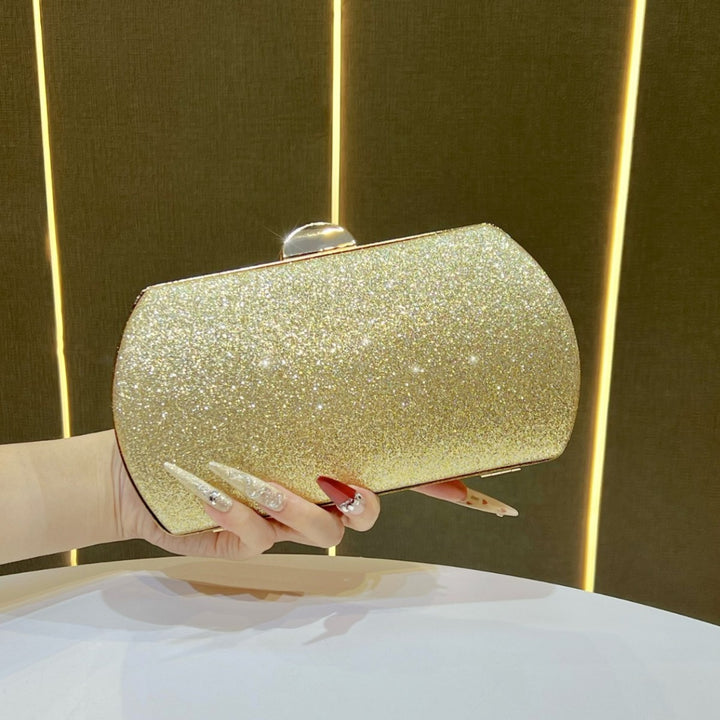Glitzernde Zylindrische Abend-Clutch