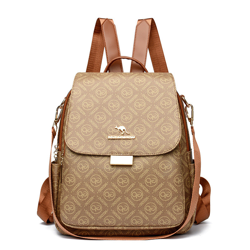 Designer gemusterter Rucksack