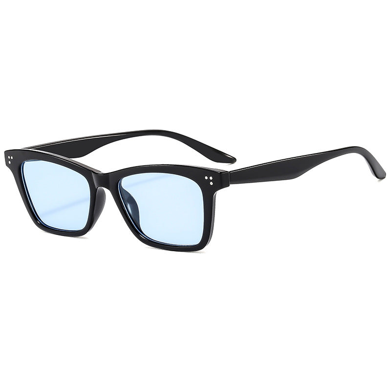 Damen elegante Sonnenbrille im modischen Rechteckdesign Karnz