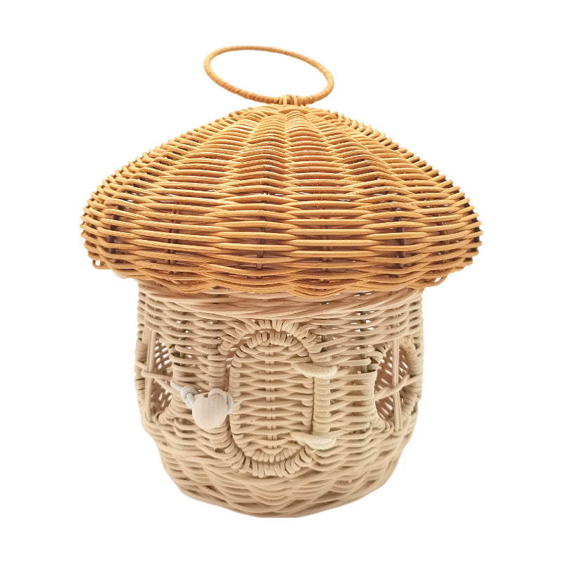Verspielter Aufbewahrungskorb mit Pilzhut-Design Karnz