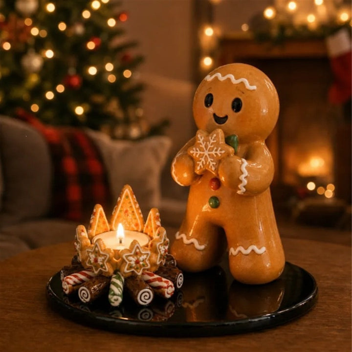 Dekorative Weihnachtsmannfigur Karnz