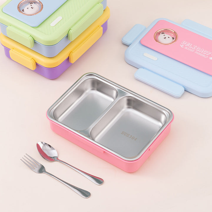 Edelstahl Multi-Compartment Lunchbox