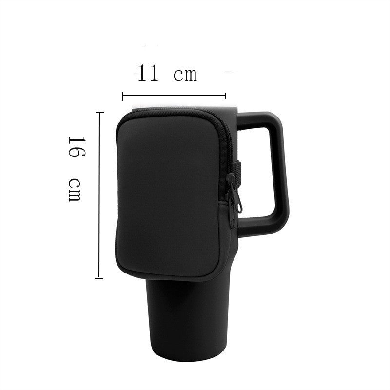 Unisex Getränkehalter mit praktischer Tasche Karnz