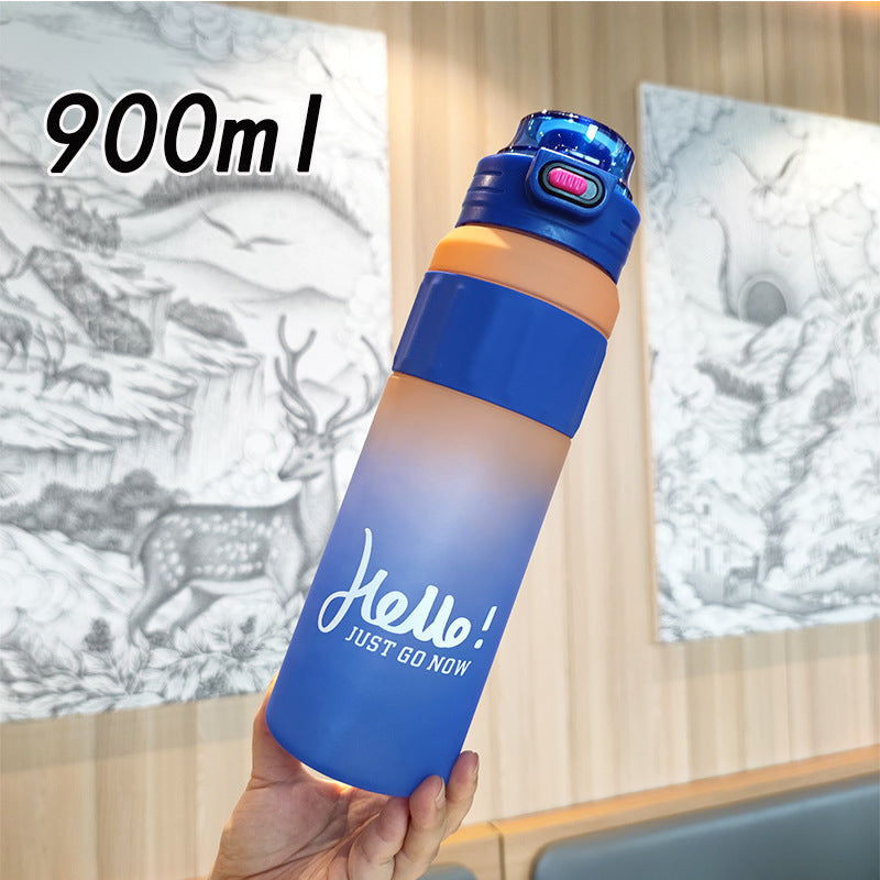 Damen vielseitige Trinkflasche mit innovativem Klappdeckel Karnz