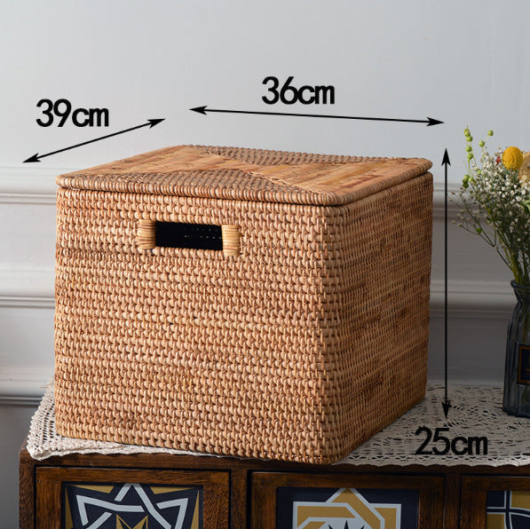 Aufbewahrungsbox aus geflochtenem Material Karnz