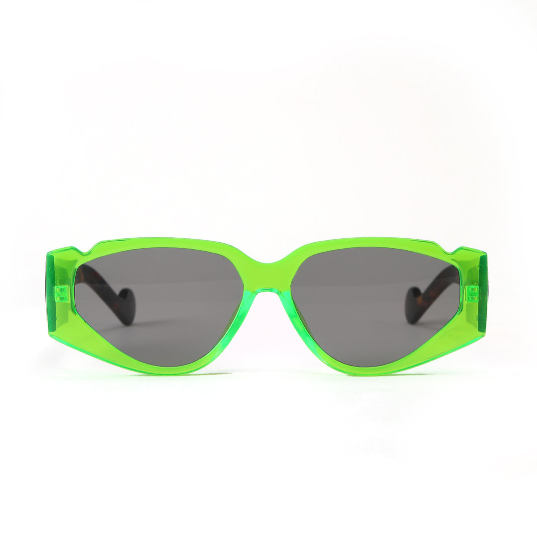Damen Fashion-Sonnenbrille mit innovativem Rahmen und schützendem UV-Schutz Karnz