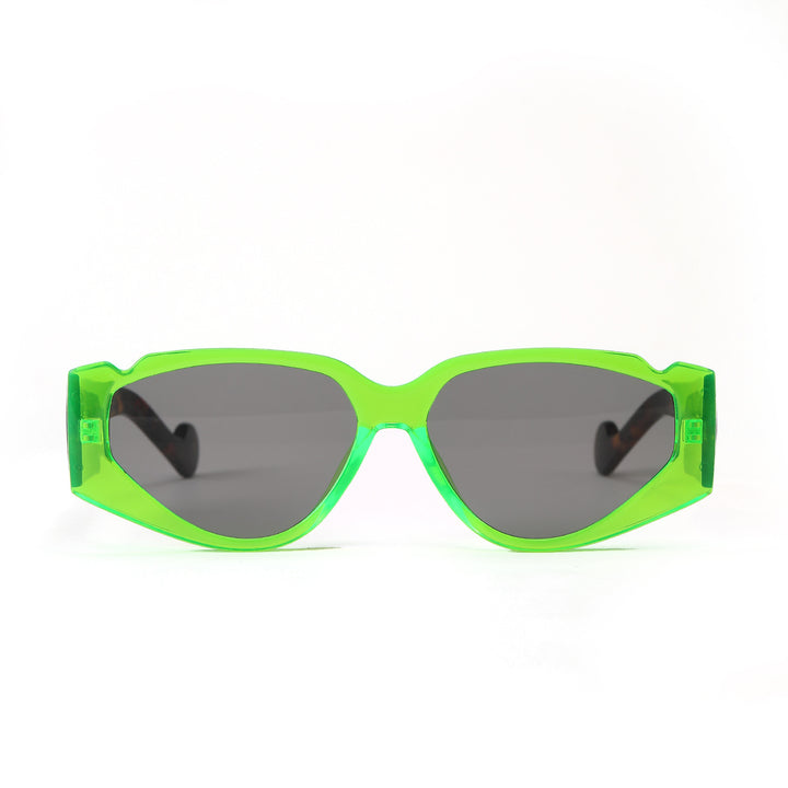 Damen Fashion-Sonnenbrille mit innovativem Rahmen und schützendem UV-Schutz Karnz