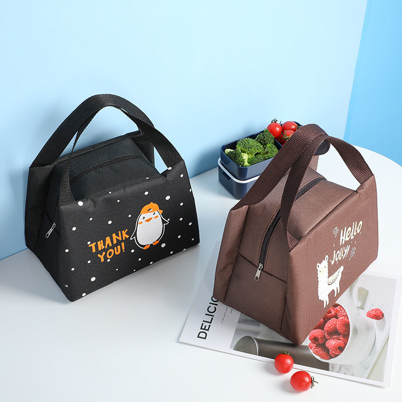 Süße katzenmotivierte isolierte Lunch Tasche