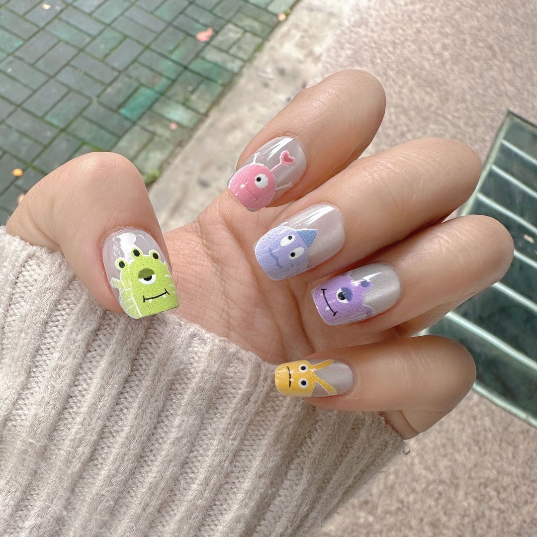 Fun-Thema Druck-Nagelkunst-Set