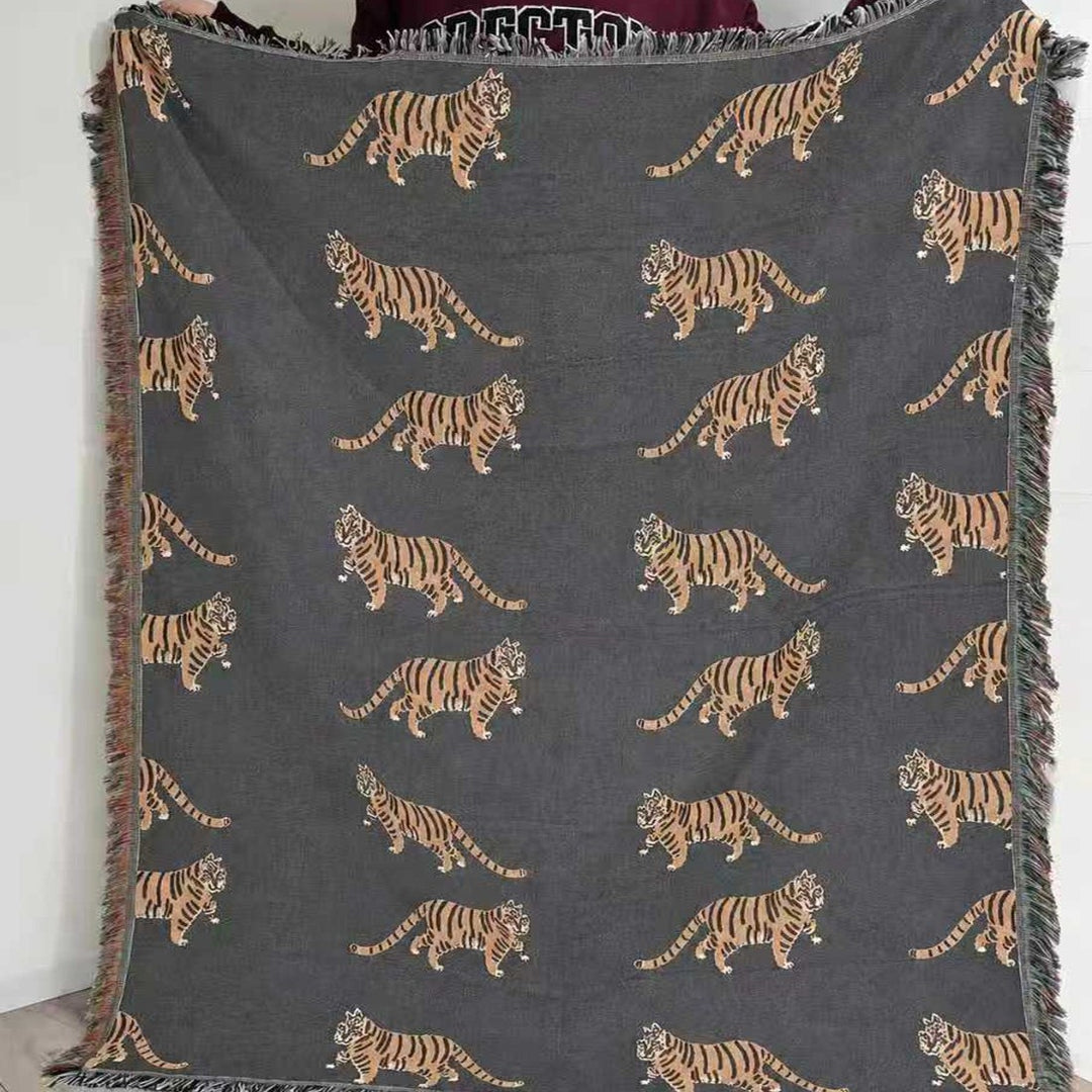 Künstlerische dekorative Wurfdecke