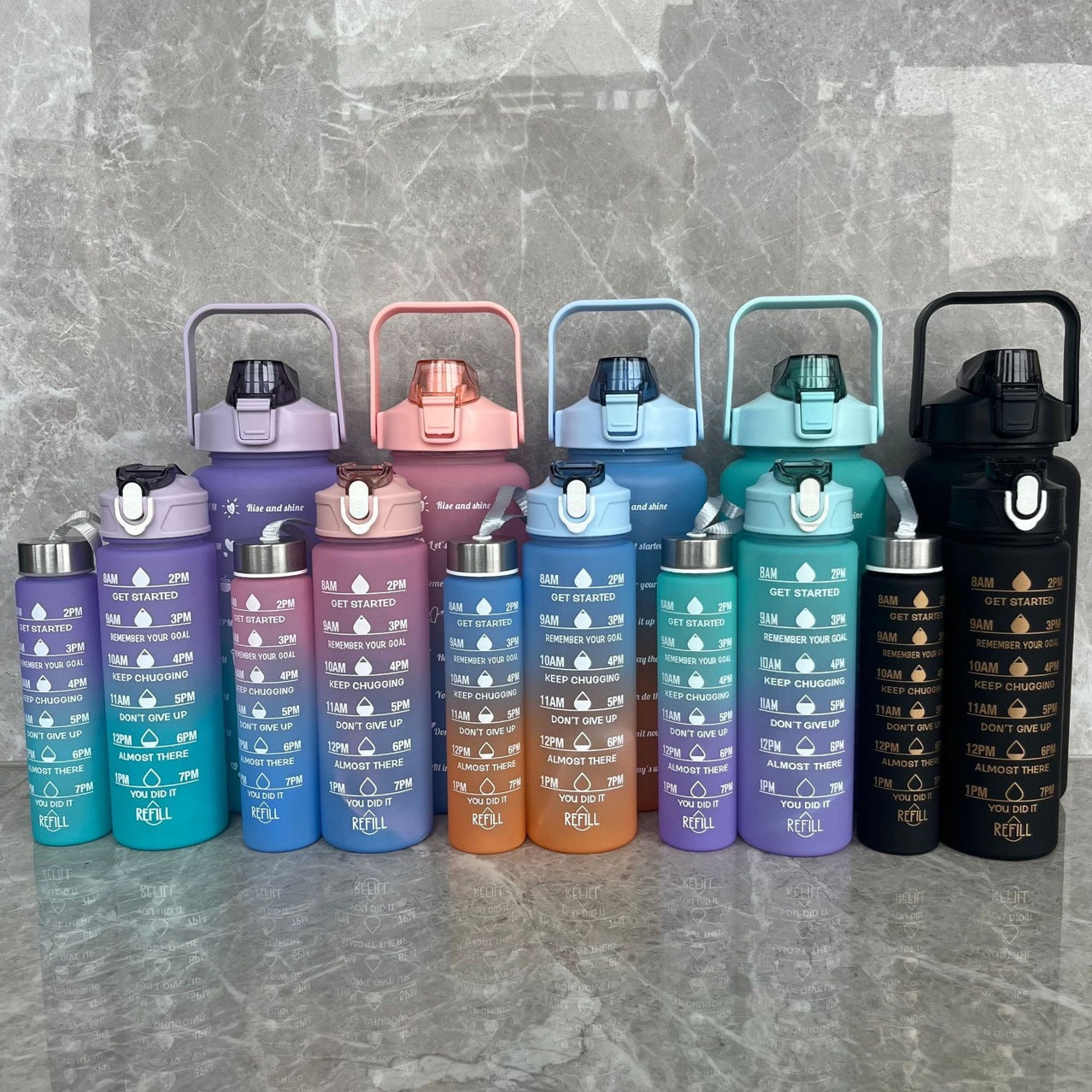 Damen Sportliche Trinkflasche Karnz