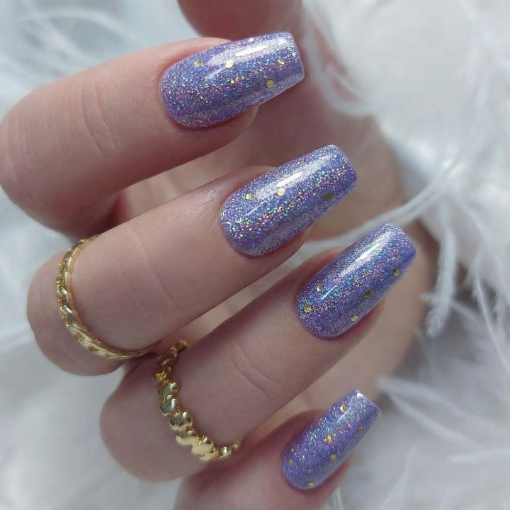 Glitzernde Kunstnägel Karnz