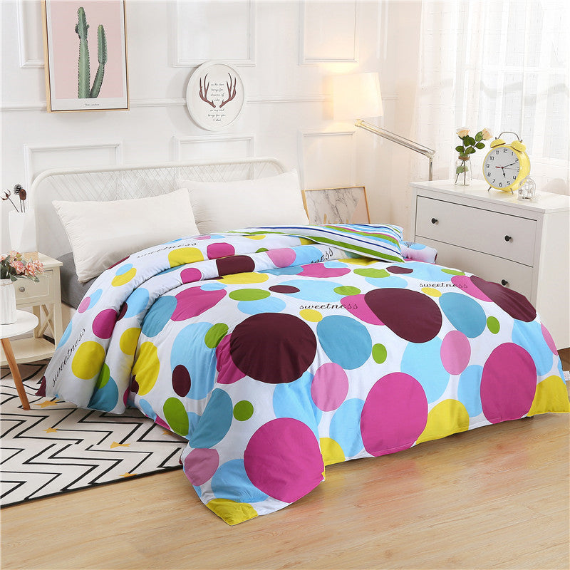 Elegantes Blumendesign Bettwäsche Set